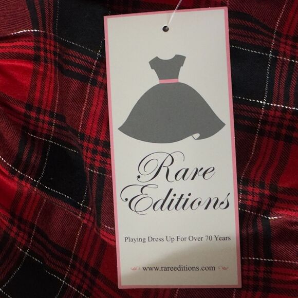 New Rare Editions Ruffled Plaid Top Legging Set Toddler Girls Size 24 Months 2T - Picture 6 of 12